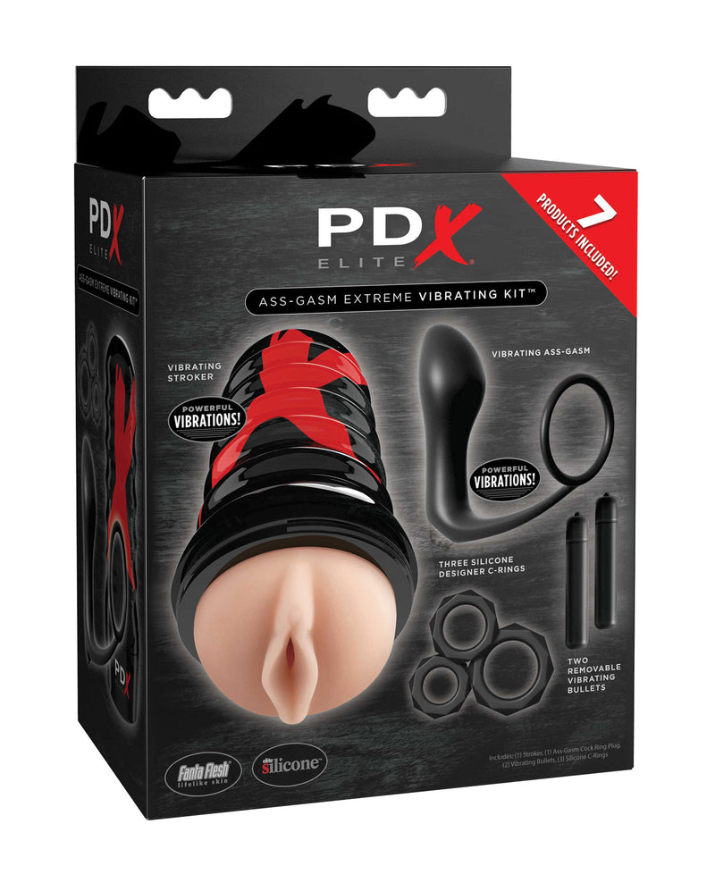 Indlæs billede i gallerifremviser, Pipedream Extreme Elite Ass Gasm Vibrating Kit