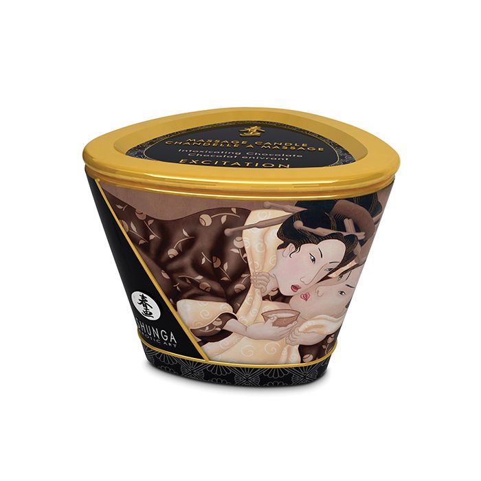 Bild in den Galerie-Viewer laden, Shunga Massage Candle Excitation - 5.7 oz Intoxicating Chocolate