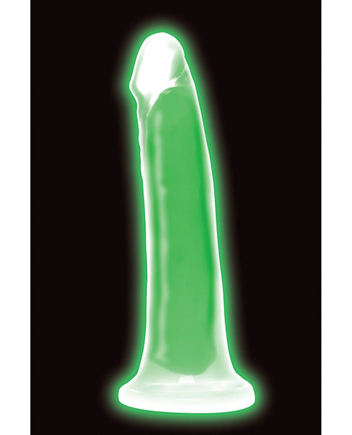Cargue la imagen en el visor de la galería, Curve Toys Lollicock 7" Glow In The Dark Silicone Dildo - Green