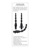 Load image into Gallery viewer, Selopa Vibrating Butt Beads - Black