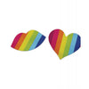Încărcați imaginea în vizualizatorul Galerie, Nipplious Rainbow Nipple Pasties - Pack of 2 (Heart & Lips)