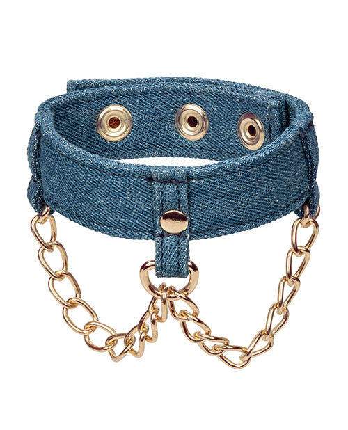 Charger l'image dans la visionneuse de la galerie, Ride 'Em Premium Denim Collection Ankle Cuffs