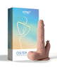 Załaduj obraz do przeglądarki galerii, Colter App Controlled Realistic 8.5" Thrusting Dildo Vibrator w/Clit Licker - Ivory