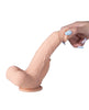 Załaduj obraz do przeglądarki galerii, Colter App Controlled Realistic 8.5" Thrusting Dildo Vibrator w/Clit Licker - Ivory