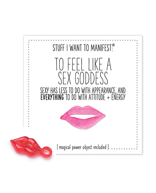 Charger l'image dans la visionneuse de la galerie, Warm Human To Feel Like A Sex Goddess Mini Card & Charm