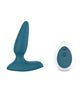 Load image into Gallery viewer, Canna Vibrating Butt Plug w/Remote Control - Blue/Green