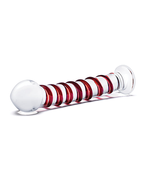 Încărcați imaginea în vizualizatorul Galerie, Dildo Glas Mr. Swirly de 10" - Roșu