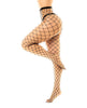 Załaduj obraz do przeglądarki galerii, Fenced Net Pantyhose Black O/S