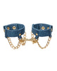 Afbeelding laden in Galerijviewer, Ride 'Em Premium Denim Collection Wrist Cuffs