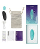 Load image into Gallery viewer, We Vibe Moxie Plus Panty Vibe Aqua With Remote For Hands Free Pleasure