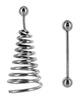 Indlæs billede i gallerifremviser, Master Series Nipple Spiral Extender and Barbell