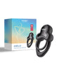 Załaduj obraz do przeglądarki galerii, Anello Vibrating Double Cock Ring w/Clitoral Stimulator - Black