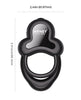 Załaduj obraz do przeglądarki galerii, Anello Vibrating Double Cock Ring w/Clitoral Stimulator - Black