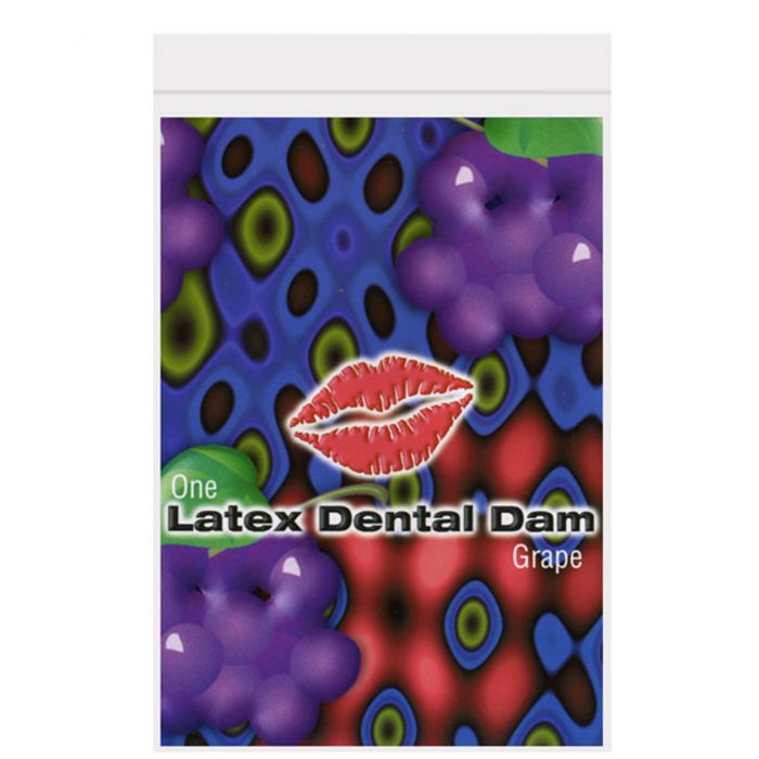 Cargue la imagen en el visor de la galería, Preservativo dental de látex Trust Dam - Uva