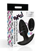 Afbeelding laden in Galerijviewer, Bang! Rotating & Vibrating Tapered Butt Plug w/Remote - Black