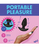 Afbeelding laden in Galerijviewer, Bang! Rotating & Vibrating Tapered Butt Plug w/Remote - Black