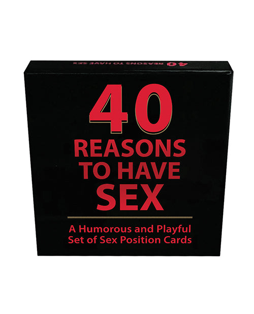 Încărcați imaginea în vizualizatorul Galerie, 40 Reasons to Have Sex