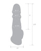 Load image into Gallery viewer, Blue Line C & B 6.75" Girthy Penis Enhancing Sleeve Extension - Clear