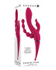Cargue la imagen en el visor de la galería, Gender X Four by Four Vibrator - Burgundy