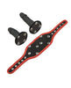 Load image into Gallery viewer, Kinky Play Box Triple Thrill Strap-On Harness Kit - Black/Red