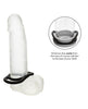 Afbeelding laden in Galerijviewer, Alpha Liquid Silicone Commander Cock Ring - Black