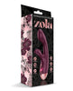 Carica l'immagine nel visualizzatore Galleria, Zola Rechargeable Silicone Dual Massager - Burgundy/Rose Gold
