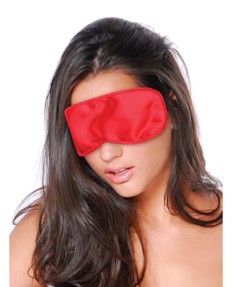 Carica l'immagine nel visualizzatore Galleria, Serie Fetish Fantasy Maschera d'Amore in Raso - Rosso