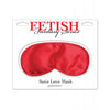 Carica l'immagine nel visualizzatore Galleria, Serie Fetish Fantasy Maschera d'Amore in Raso - Rosso