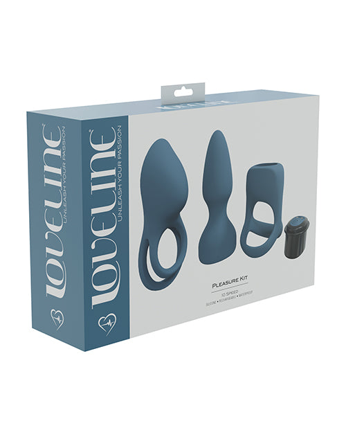 Load image into Gallery viewer, Shots LoveLine Pleasure Kit - Blue Grey