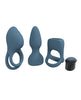 Load image into Gallery viewer, Shots LoveLine Pleasure Kit - Blue Grey