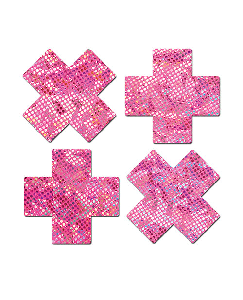 Ladda bilden i Galleri Viewer, Pastease Premium Petites Disco Plus X - Pink O/S Pack of 2 Pair