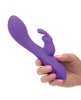 Cargue la imagen en el visor de la galería, Flex Bend & Hold Double Rumbler Rabbit Massager - Purple