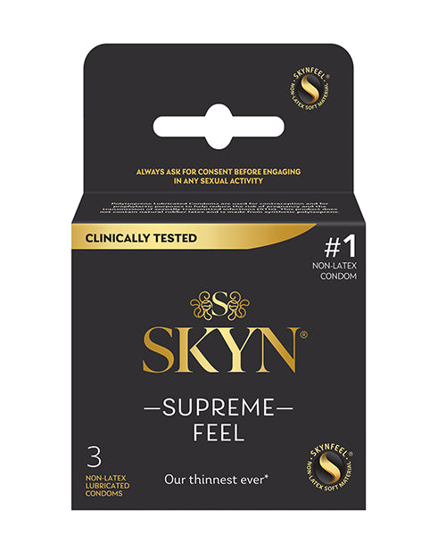 Charger l'image dans la visionneuse de la galerie, Lifestyles SKYN Supreme Feel Condoms - Pack of 3
