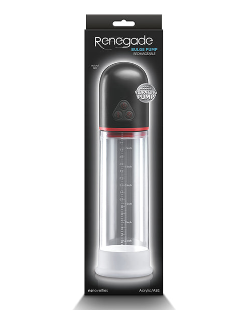 Load image into Gallery viewer, Renegade Bulge Vibrating Pump - Black