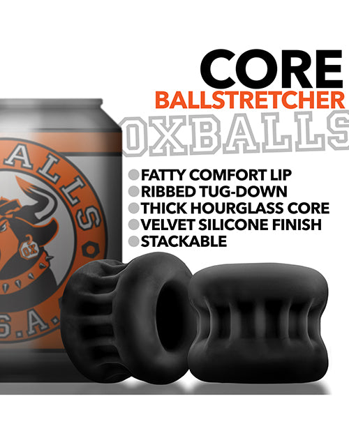 Cargue la imagen en el visor de la galería, Oxballs Core Grip Squeeze Ball Stretcher - Black Ice
