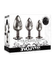 Cargue la imagen en el visor de la galería, Evolved Black Gem Anal Plug Set