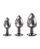 Cargue la imagen en el visor de la galería, Evolved Black Gem Anal Plug Set
