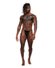 Afbeelding laden in Galerijviewer, Libra PU Leather Chest Harness Black O/S
