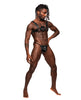 Afbeelding laden in Galerijviewer, Libra PU Leather Chest Harness Black O/S