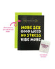 Load image into Gallery viewer, More Sex Greeting Card w/Matchbook