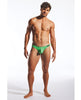 Cargue la imagen en el visor de la galería, Cocksox Enhancing Pouch Brief - Palm Leaf Green MD