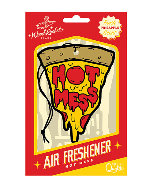 Carica l'immagine nel visualizzatore Galleria, Wood Rocket Hot Mess Air Freshener - Pineapple