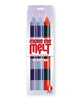 Load image into Gallery viewer, The 9's Make Me Melt Sensual Warm Drip Candles - Passionettes Stripes Pack of 3