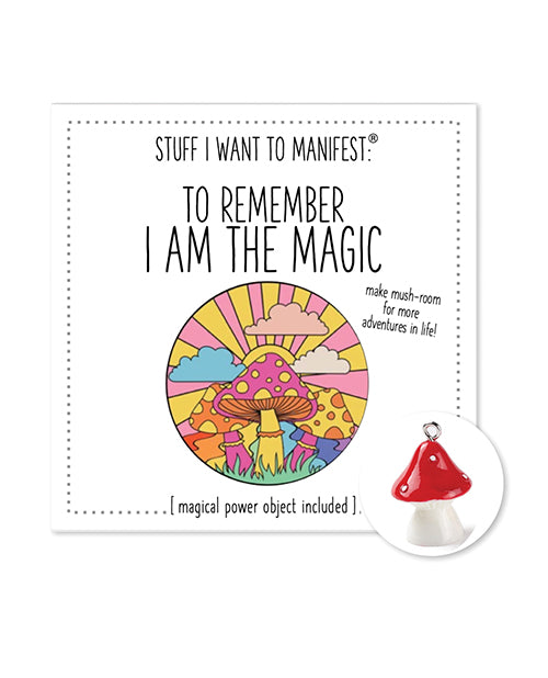 Load image into Gallery viewer, Warm Human I Am The Magic Mini Card & Charm