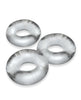 Cargue la imagen en el visor de la galería, Oxballs Fat Willy 3 Pack Jumbo Cock Rings - Clear