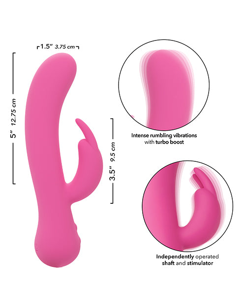 Bild in den Galerie-Viewer laden, First Time Rechargeable Rabbit Vibrator - Pink