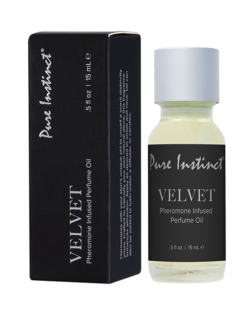 Load image into Gallery viewer, Pure Instinct Pheromone Perfume Oil Velvet - 15 ml Dropper Glass