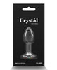 Cargue la imagen en el visor de la galería, Crystal Desires Glass Round Gem Butt Plug Small - Rainbow
