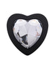 Afbeelding laden in Galerijviewer, Gemsations 3 pc 2.75" & 3.15" & 3.7" Silicone Bling Bling Heart Butt Plug Training Set - Black