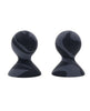 Φόρτωση εικόνας στο πρόγραμμα προβολής Gallery, Sportsheets Velvet Noir Silicone Nipple Sucker - Black